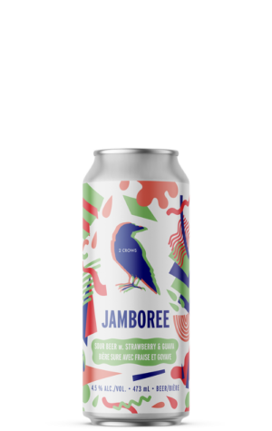 2 Crows Jamboree: Strawberry & Guava 473ml
