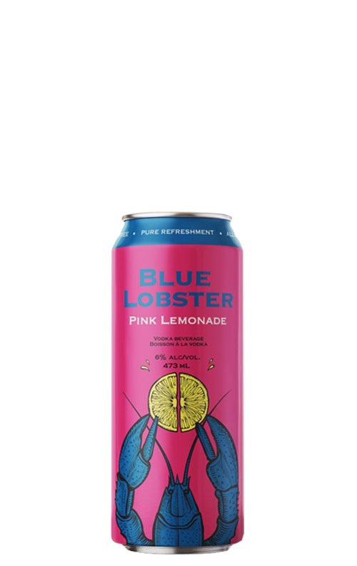 Blue Lobster Pink Lemonade 473ml