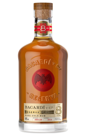 Bacardi 8 YO Amber Rum 750ml