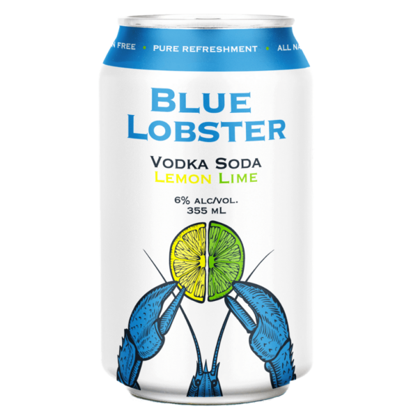 Blue Lobster Lemon Lime 24x355ml - Image 2