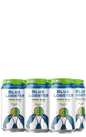 Blue Lobster Lemon Lime 6x355ml