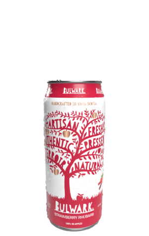 Bulwark Strawberry Rhubarb Cider 473ml