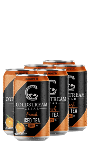 Coldstream Clear Peach Iced Tea 6x355ml