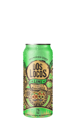 Dos Locos Margarita 440ml