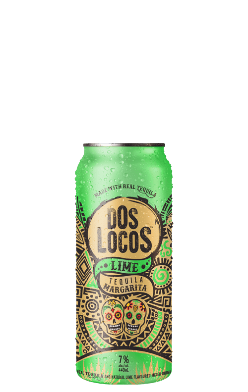 Dos Locos Margarita 440ml