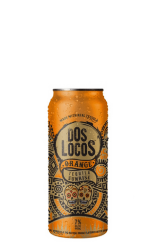 Dos Locos Tequila Sunrise 440ml