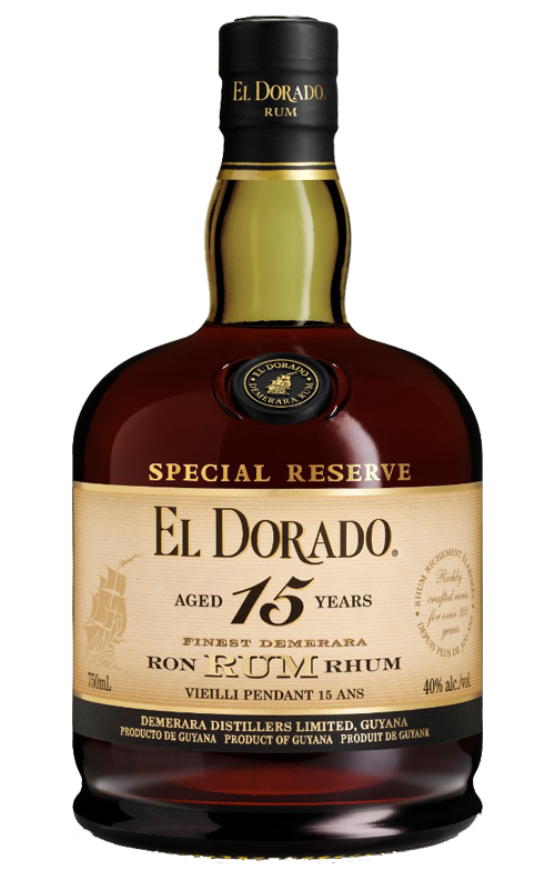 El Dorado 15 YO Demerara Rum 750ml