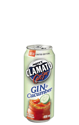 Mott's Clamato Caesar Gin & Cucumber 458ml