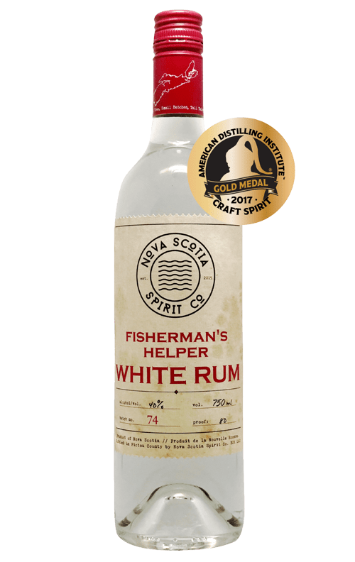 NS Spirit Co Fisherman's Helper White Rum 750ml