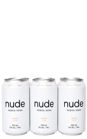 Nude Vodka Soda Peach 6x355ml
