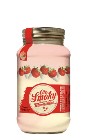 Ole Smoky Moonshine White Chocolate Strawberry Cream 750ml