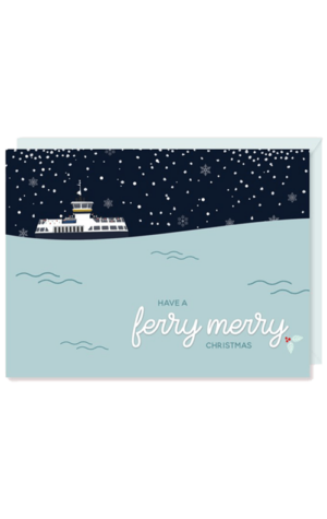 Paper Hearts Have a Ferry Merry Christmas 1ea