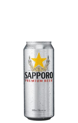 Sapporo Premium Beer 500ml