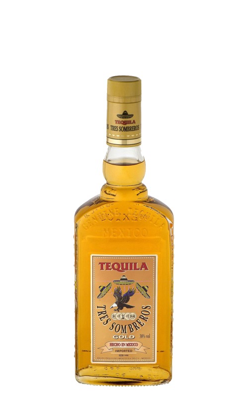 Tres Sombreros Gold 350ml
