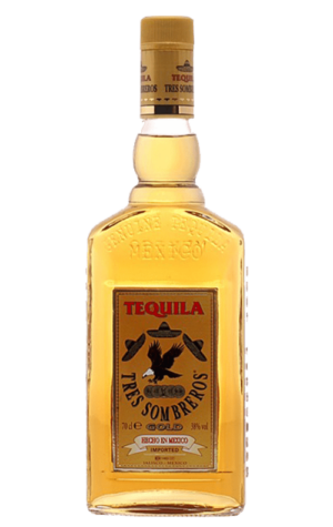 Tres Sombreros Gold 700ml