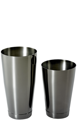 Barfly Black Cocktail Shaker/Tin Set 1ea