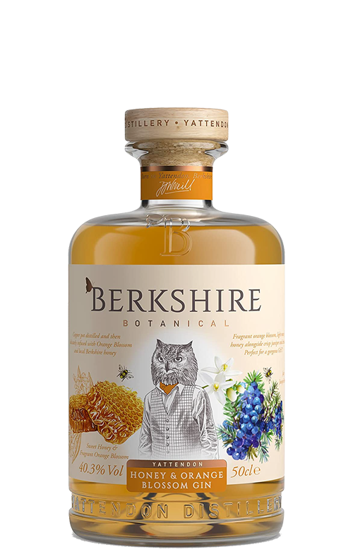 Berkshire Botanical Honey & Orange Blossom Gin 500ml