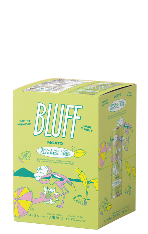 Bluff Non-Alcoholic Mojito 4x355ml