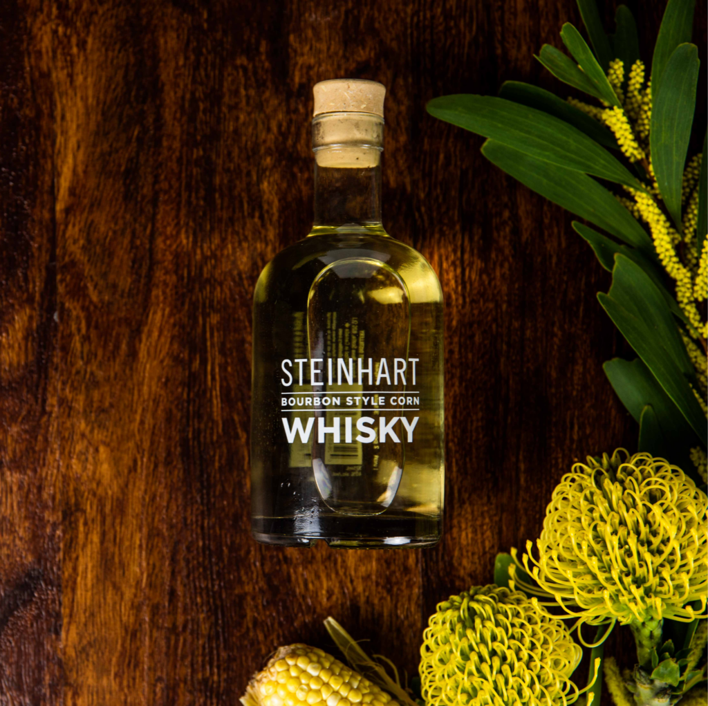 Steinhart Bourbon Style Corn Whisky Harvest Wine Beer Spirits