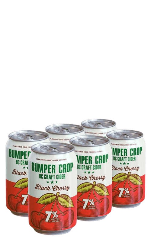 Bumper Crop Black Cherry Cider 6x355ml