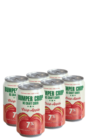 Bumper Crop Crisp Apple Cider 6x355ml