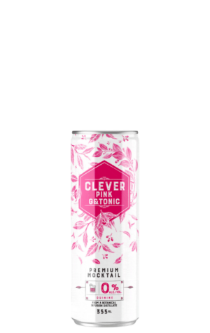 Clever Pink Gin & Tonic 355ml