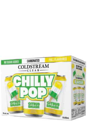 Coldstream Clear Chilly Pop Citrus 12x355ml