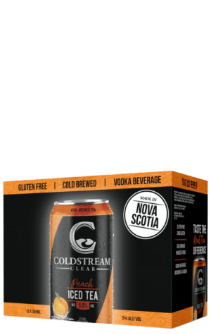 Coldstream Clear Peach Iced Tea 12pk 12x355ml