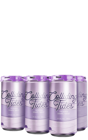 Colliding Tides Frosted Grape Twist 6x355ml