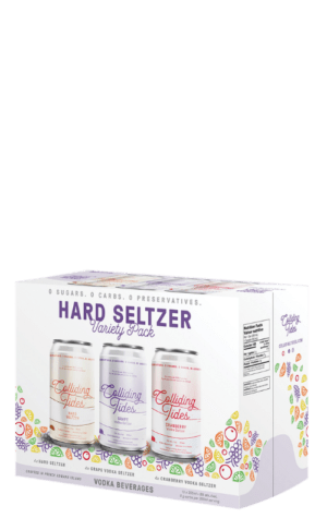 Colliding Tides Hard Seltzer Variety Pack 12x355ml