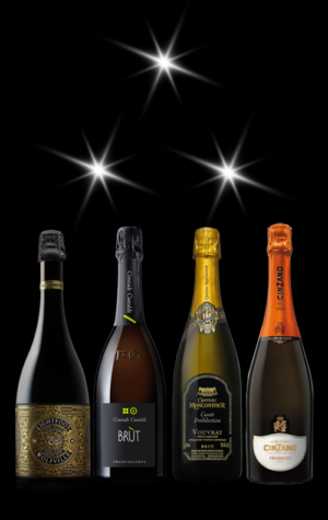 Festive Sparkle Pack Celebratory Bubbly 4x750ml