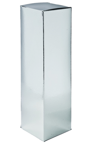 Franmara Silver Foil Bottle Gift Box 1ea
