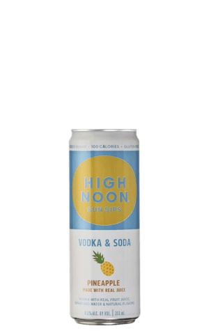 High Noon Vodka & Soda Pineapple 355ml