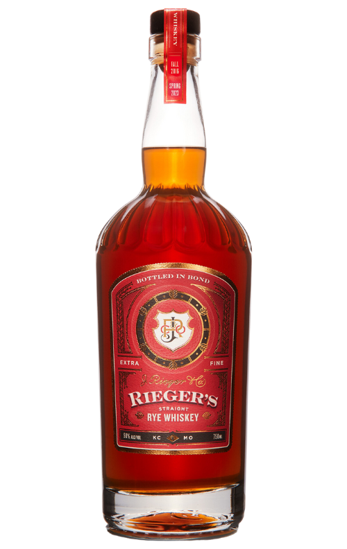 J. Rieger & Co Straight Rye Whiskey 750ml