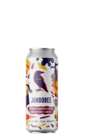 2 Crows Jamboree: Blackberry & Apricot 473ml