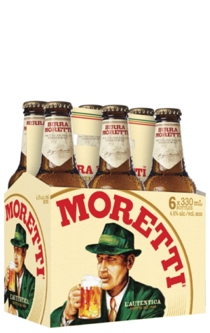 Birra Moretti Lager 6x330ml