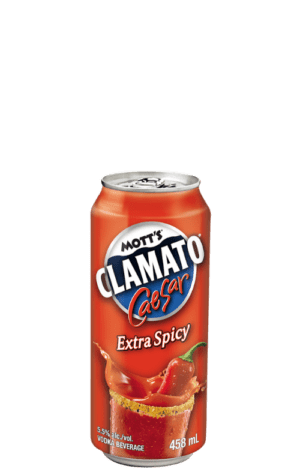Mott's Clamato Caesar Extra Spicy 458ml