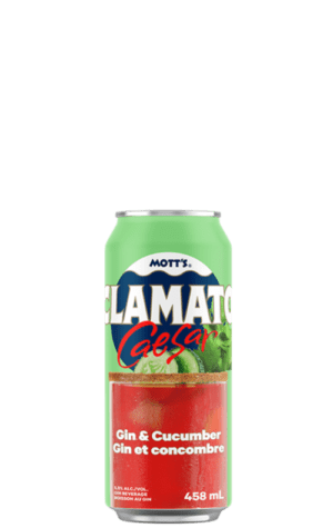 Mott's Clamato Caesar Gin & Cucumber 458ml