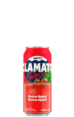 Mott's Clamato Caesar Extra Spicy 458ml