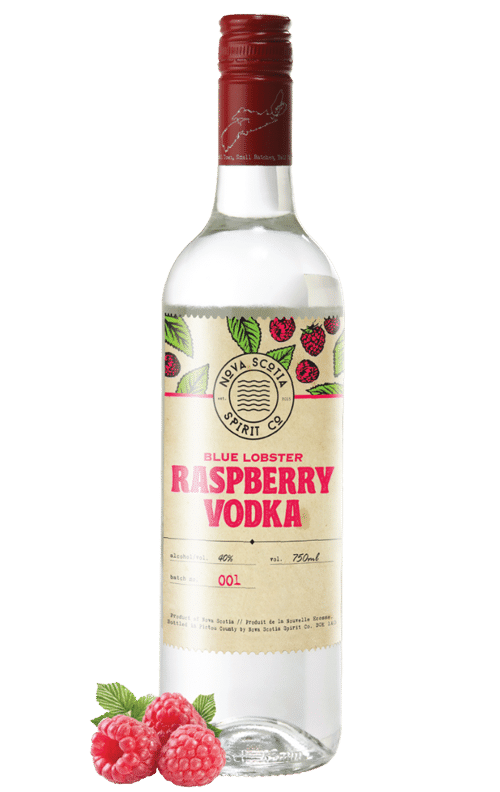 NS Spirit Co Blue Lobster Raspberry Vodka 750ml
