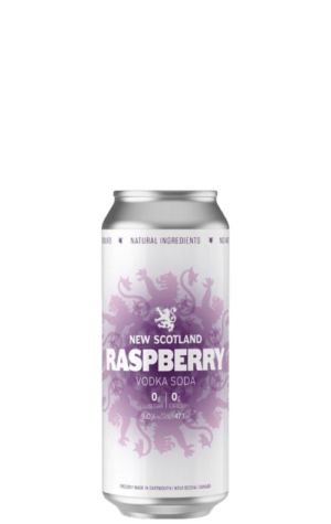 New Scotland Raspberry Vodka Soda 473ml