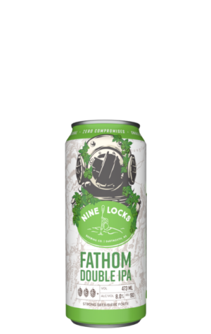 Nine Locks Fathom Double IPA 473ml