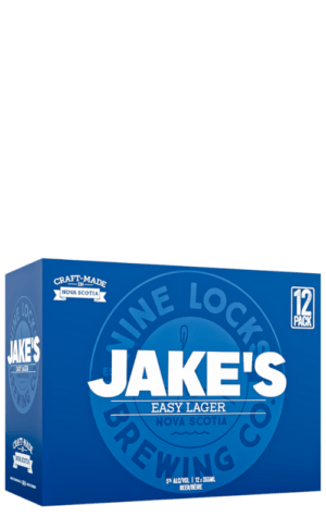 Nine Locks Jake's Easy Lager 12x355ml