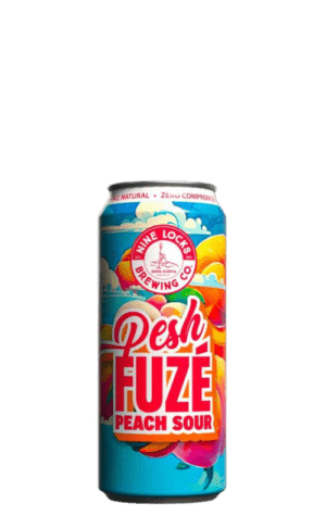 Nine Locks Peach Fuze 473ml