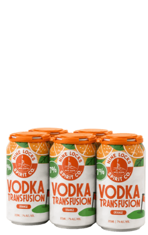 Nine Locks Vodka Transfusion Orange 6x355ml