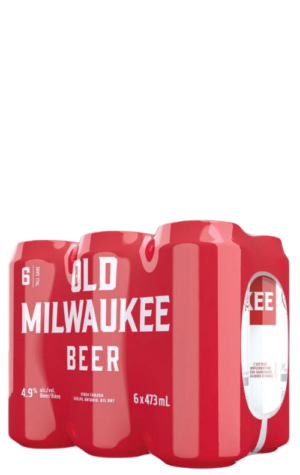 Old Milwaukee Beer 6x473ml