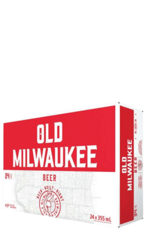Old Milwaukee Beer 24x355ml