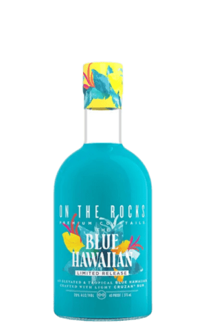 On The Rocks Blue Hawaiian 375ml