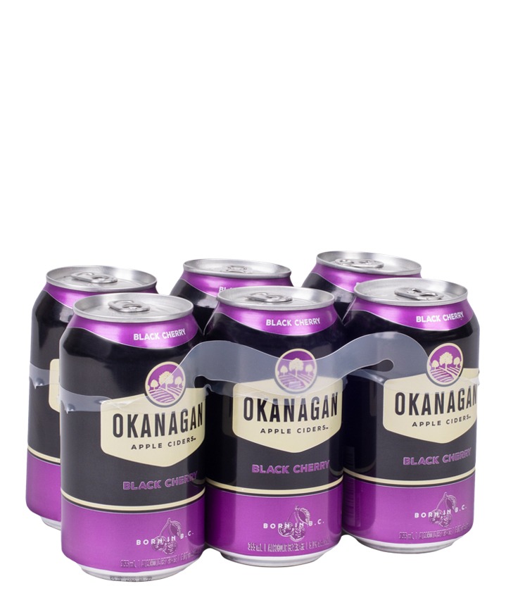 Okanagan Black Cherry 6x355ml Harvest Wines & Spirits
