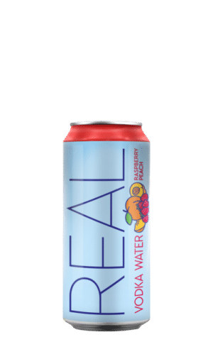 Real Vodka Water Raspberry Peach 473ml